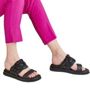 New A.S.98 Woven Strap Flat Sandals Size 37